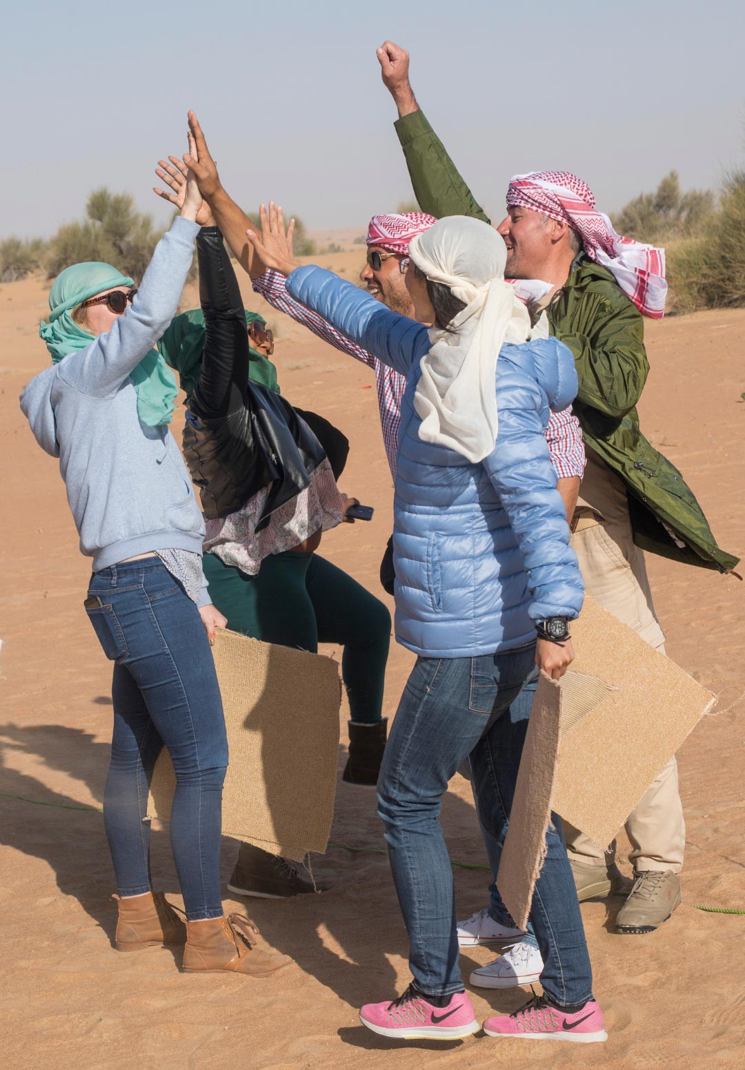 Team Building In Dubai Desert