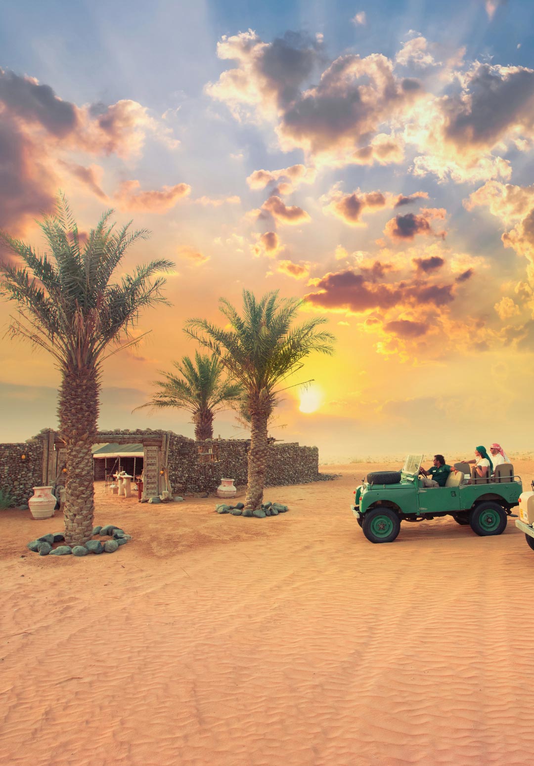 The mystery behind our desert safari pick-up times